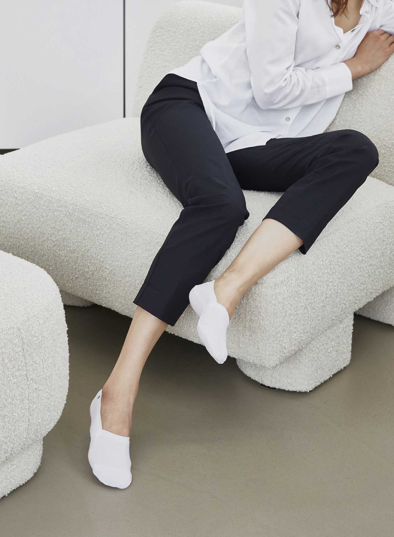 Organic Cotton No Show Socks 12-Pack