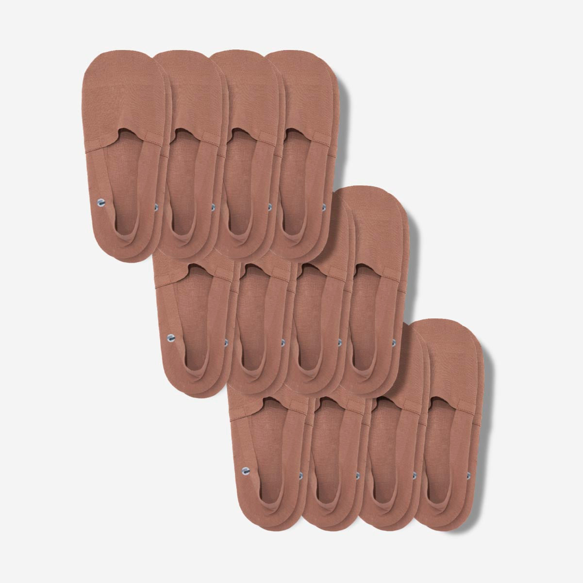 Organic Cotton No Show Socks 12-Pack