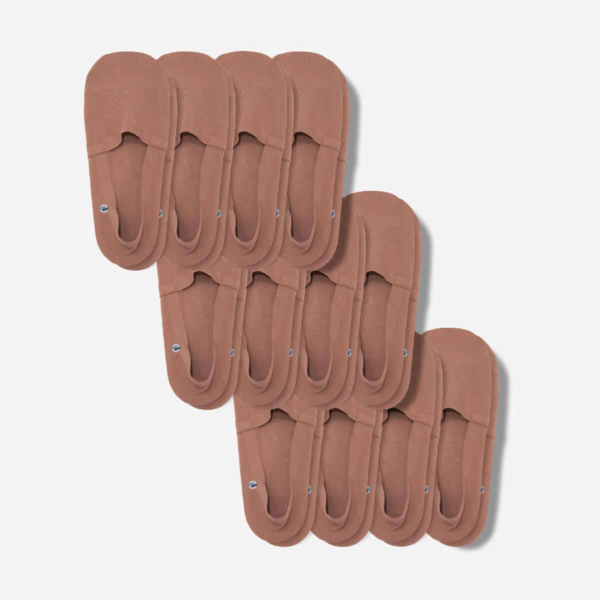 Organic Cotton No Show Socks 12-Pack