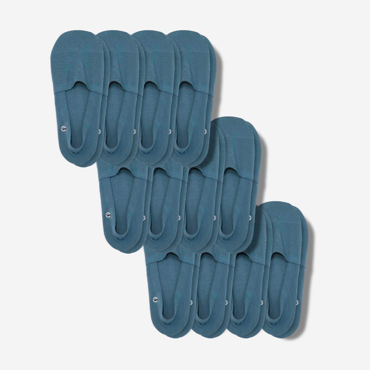 Organic Cotton No Show Socks 12-Pack