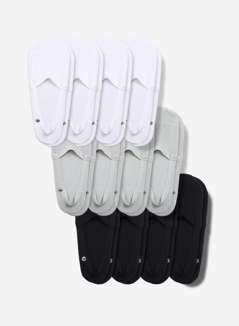 Organic Cotton No Show Socks 12-Pack