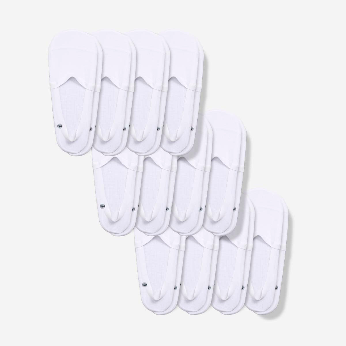 Organic Cotton No Show Socks 12-Pack