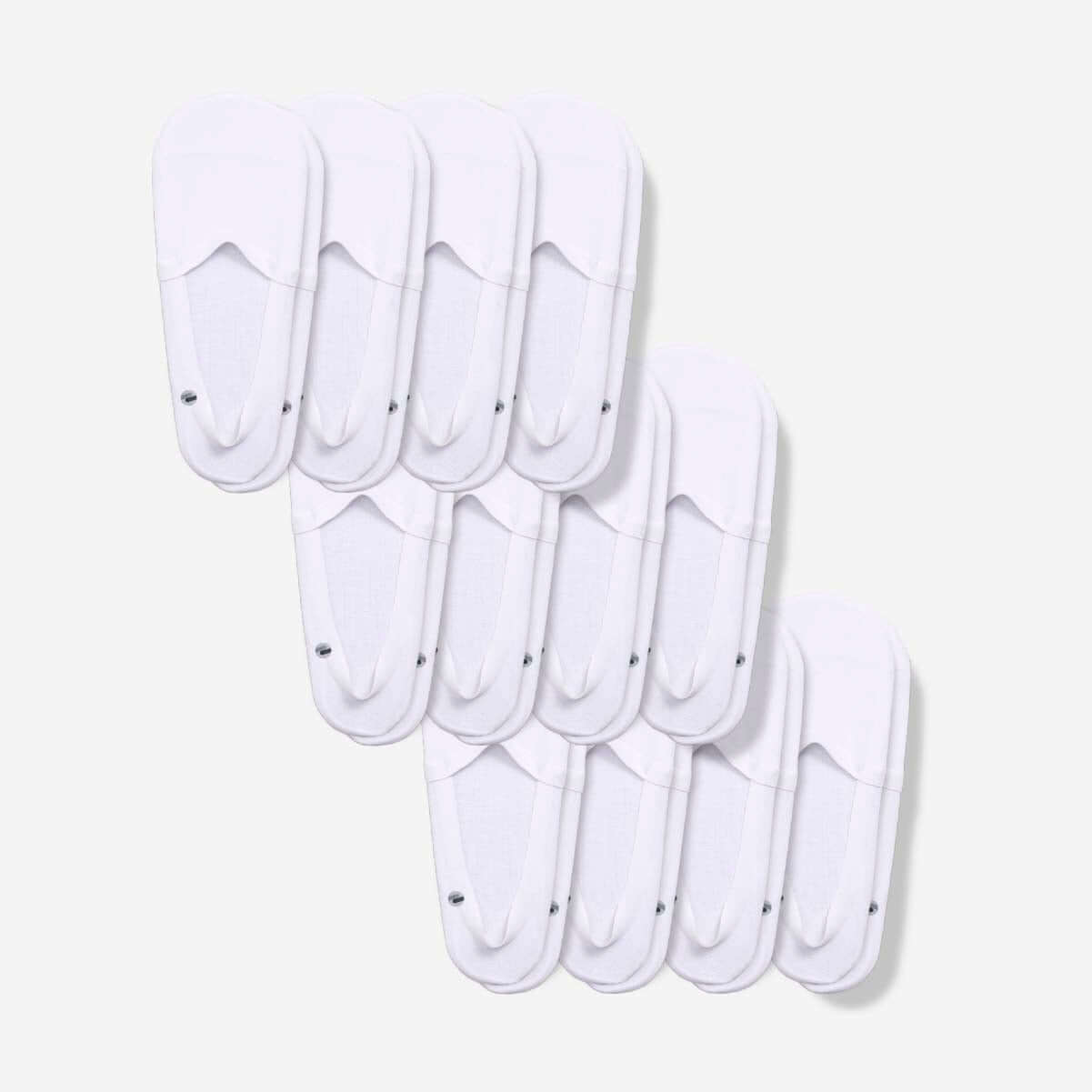 Organic Cotton No Show Socks 12-Pack