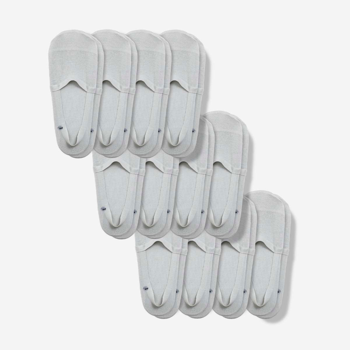 Organic Cotton No Show Socks 12-Pack