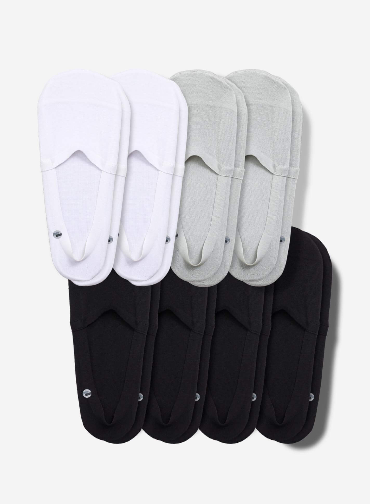 Organic Cotton No Show Socks 8-Pack