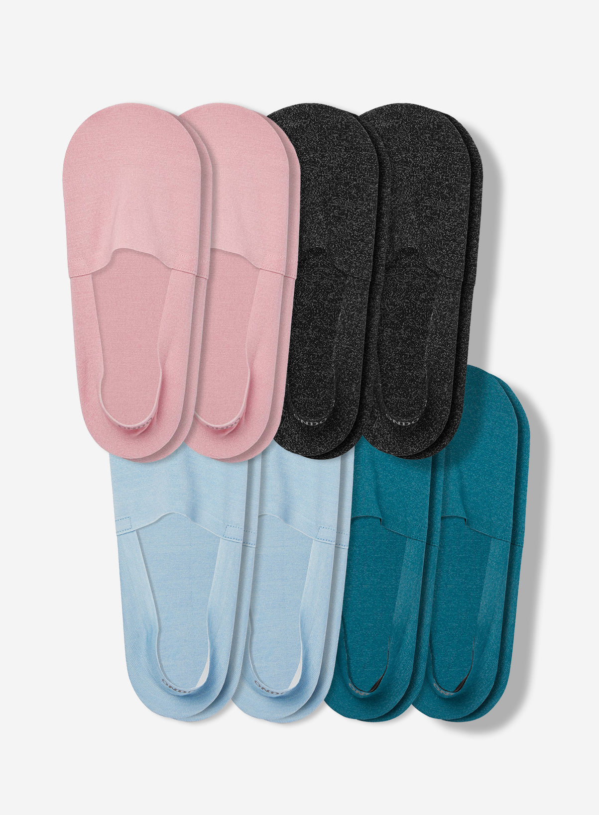 Merino Wool No Show Socks 8-Pack