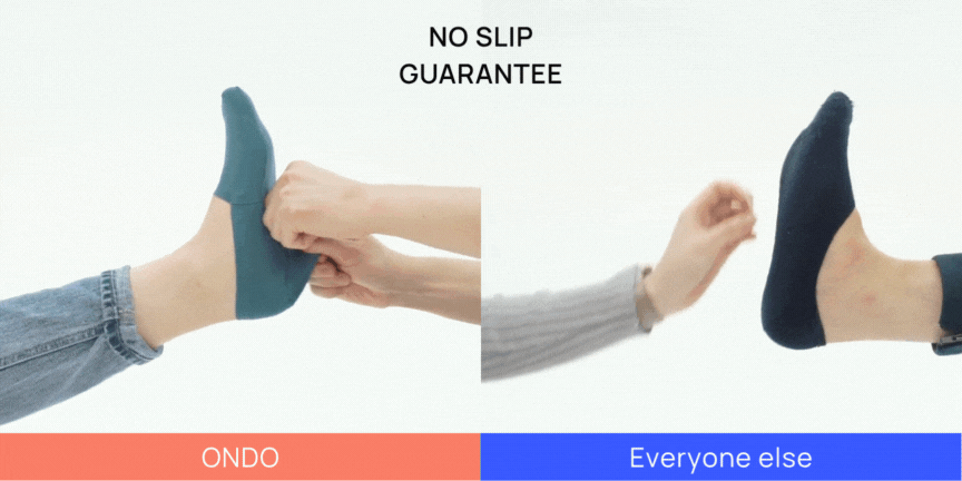 Do ONDO socks really stay on and not slip?