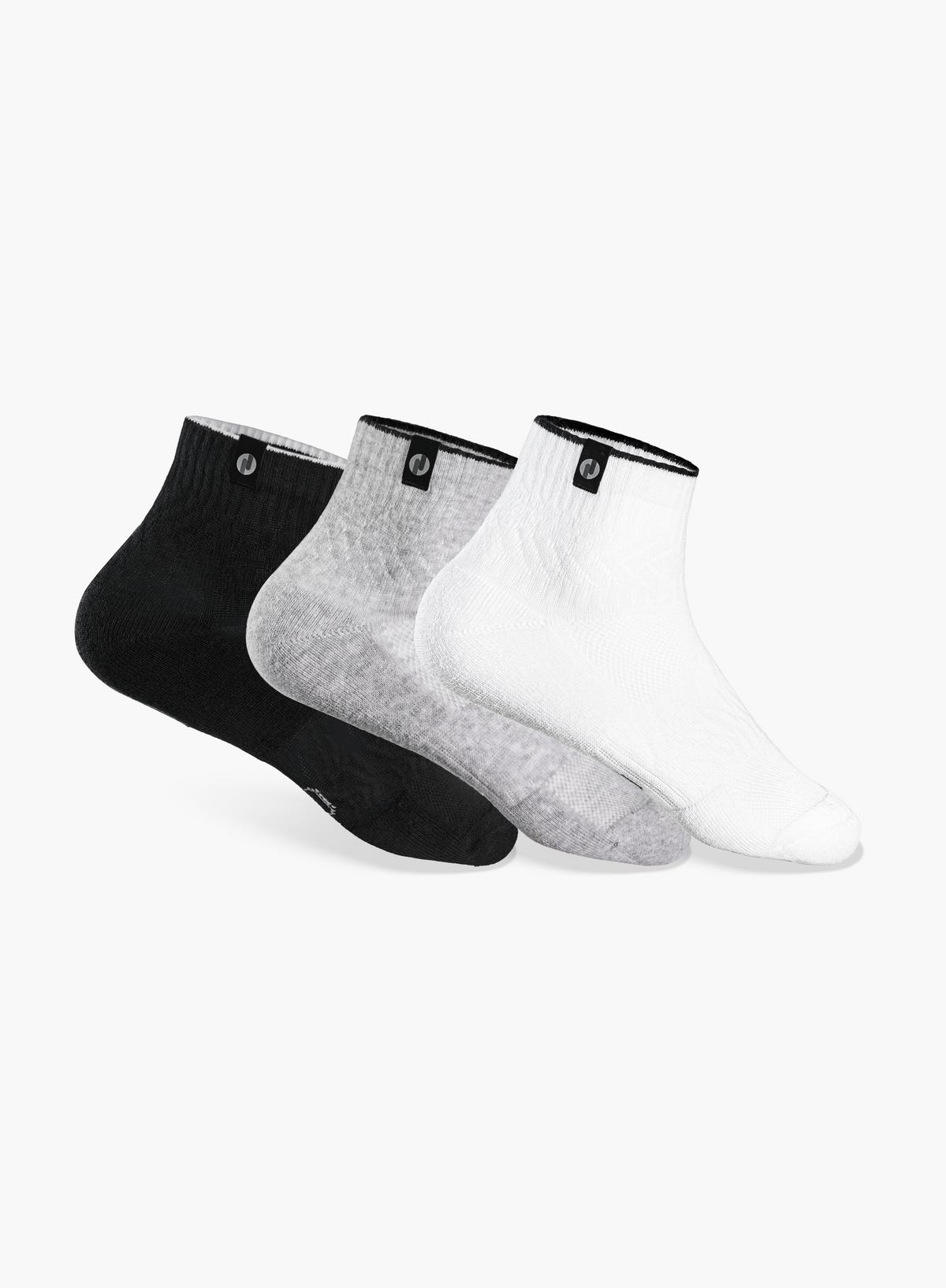 Contour Compression Ankle Socks 3-Pack