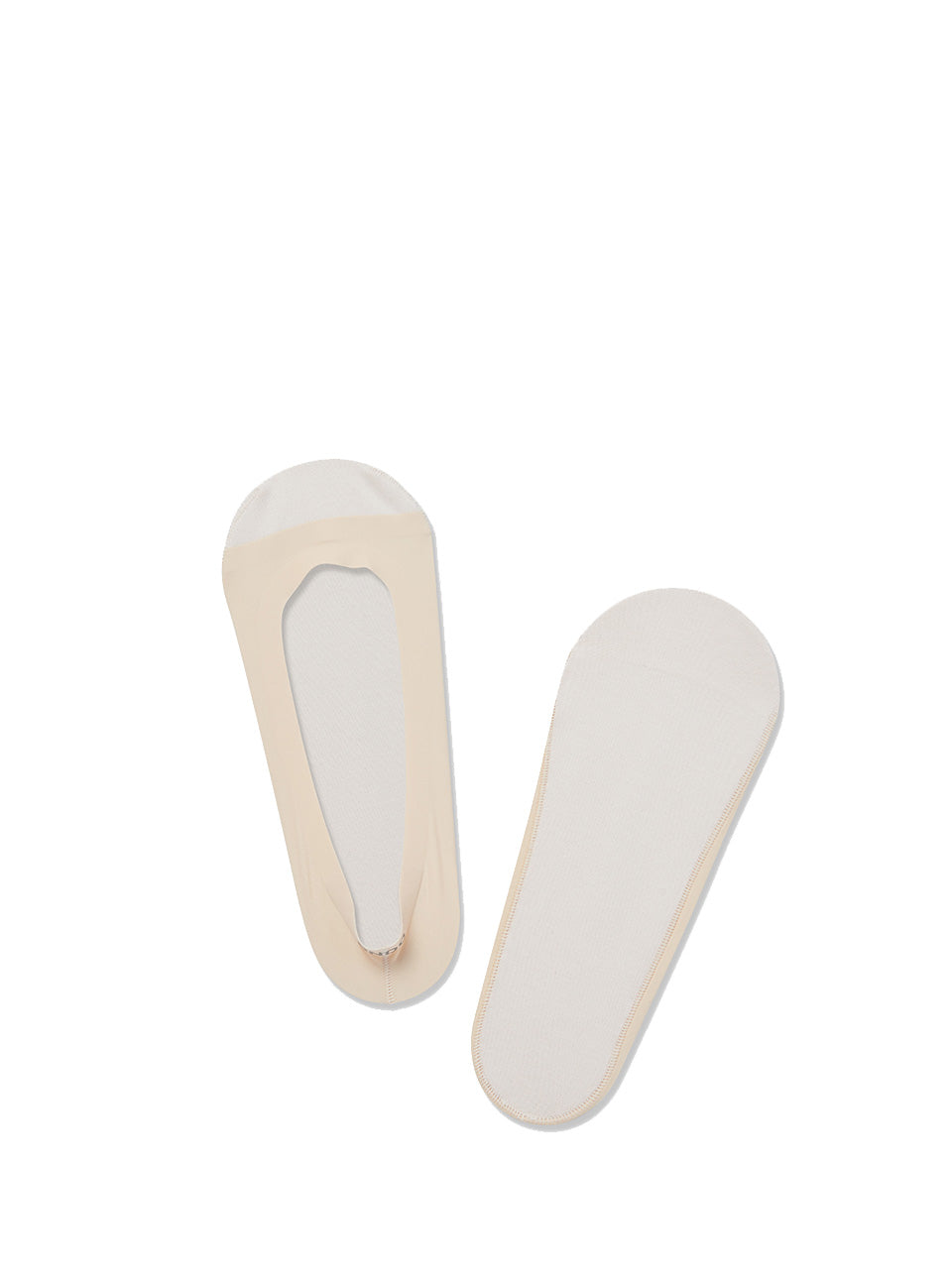 Low-Cut No Show Socks in Cream Beige | ONDO