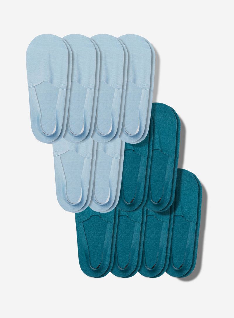 Merino Wool No Show Socks 12-Pack