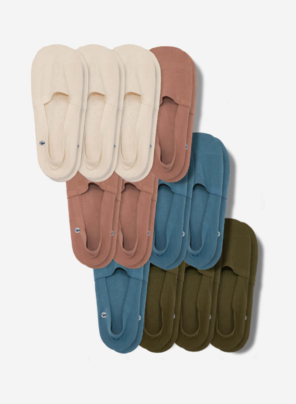 Cotton No Show Socks 12 Pack