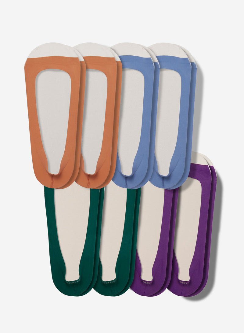 Low-Cut No Show Socks 8-Pack